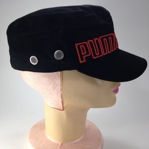 PUMA One Size RN 94363 Black Military Cap